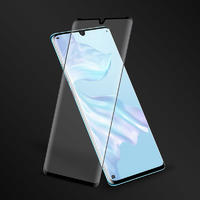 Huawei P30 3D Full Screen Coverage Tempered Glass 9H Hardness Full Cover Screen Protector